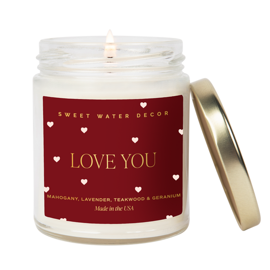 Love you candle