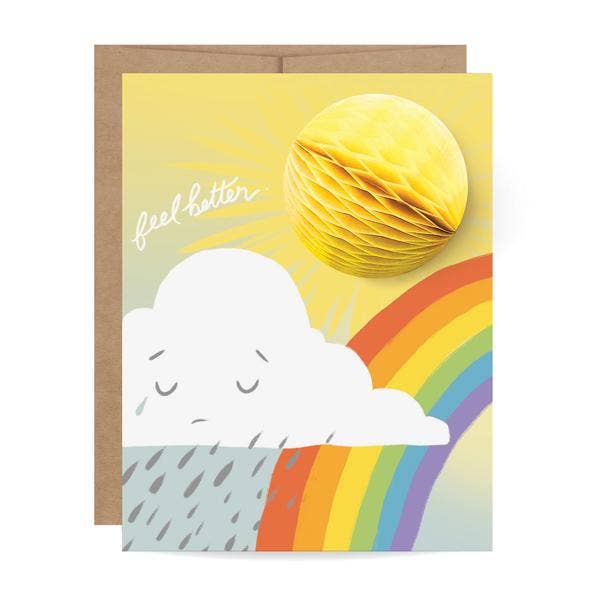 sunshine pop-up greeting card