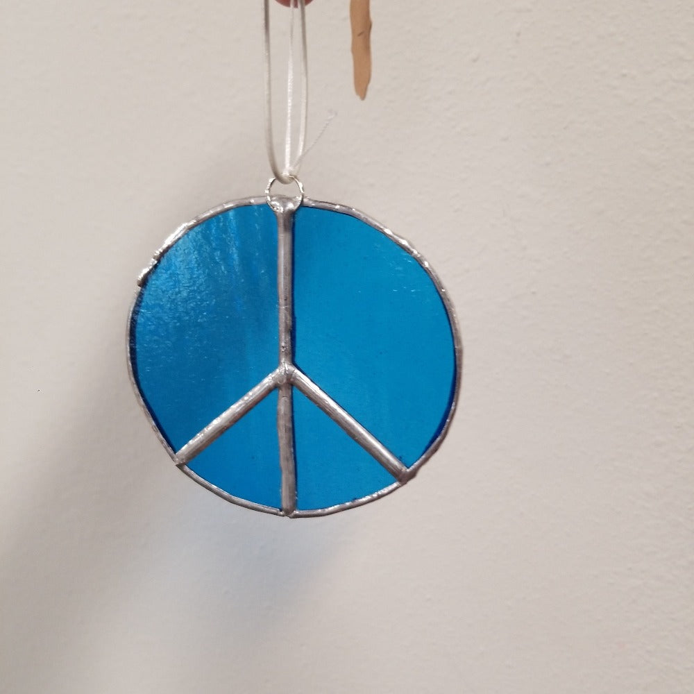 Blue Peace ornament