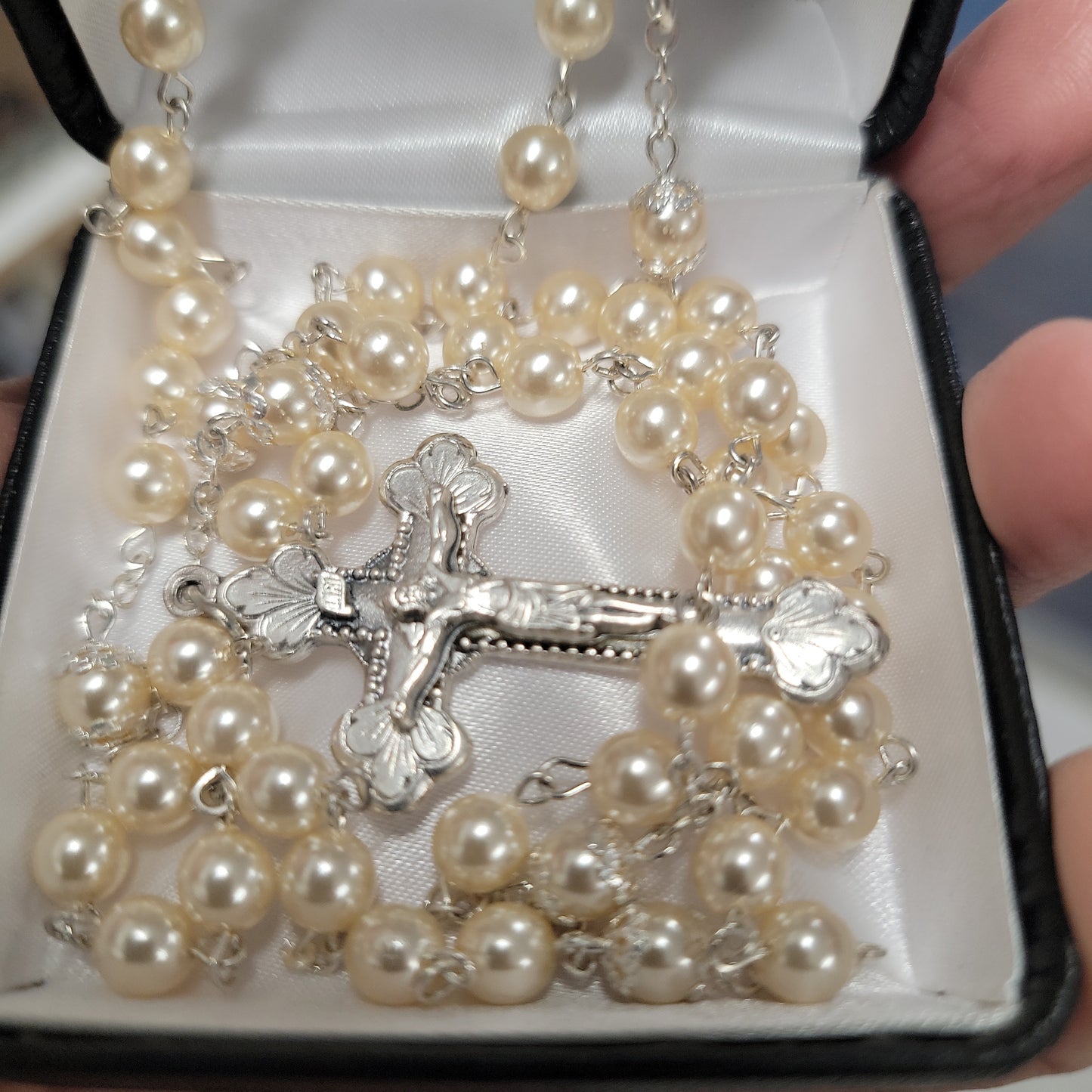 Italian Pearl Rosary