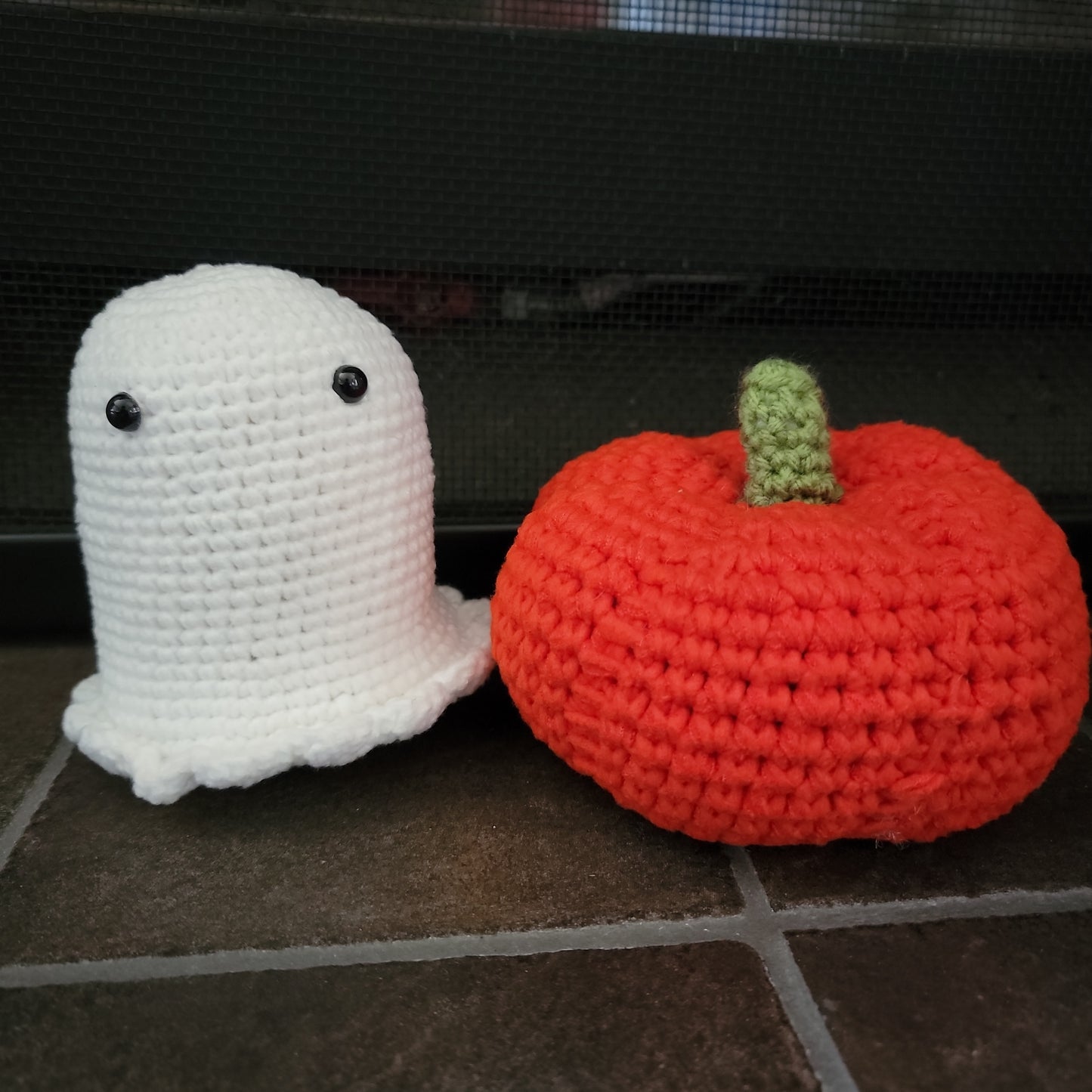 Crochet Ghost Stuffed Toy