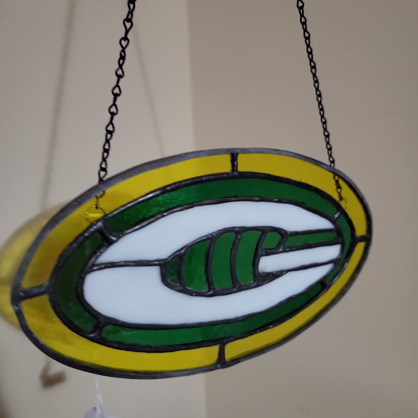 Greenbay Packers Stained Glass Art