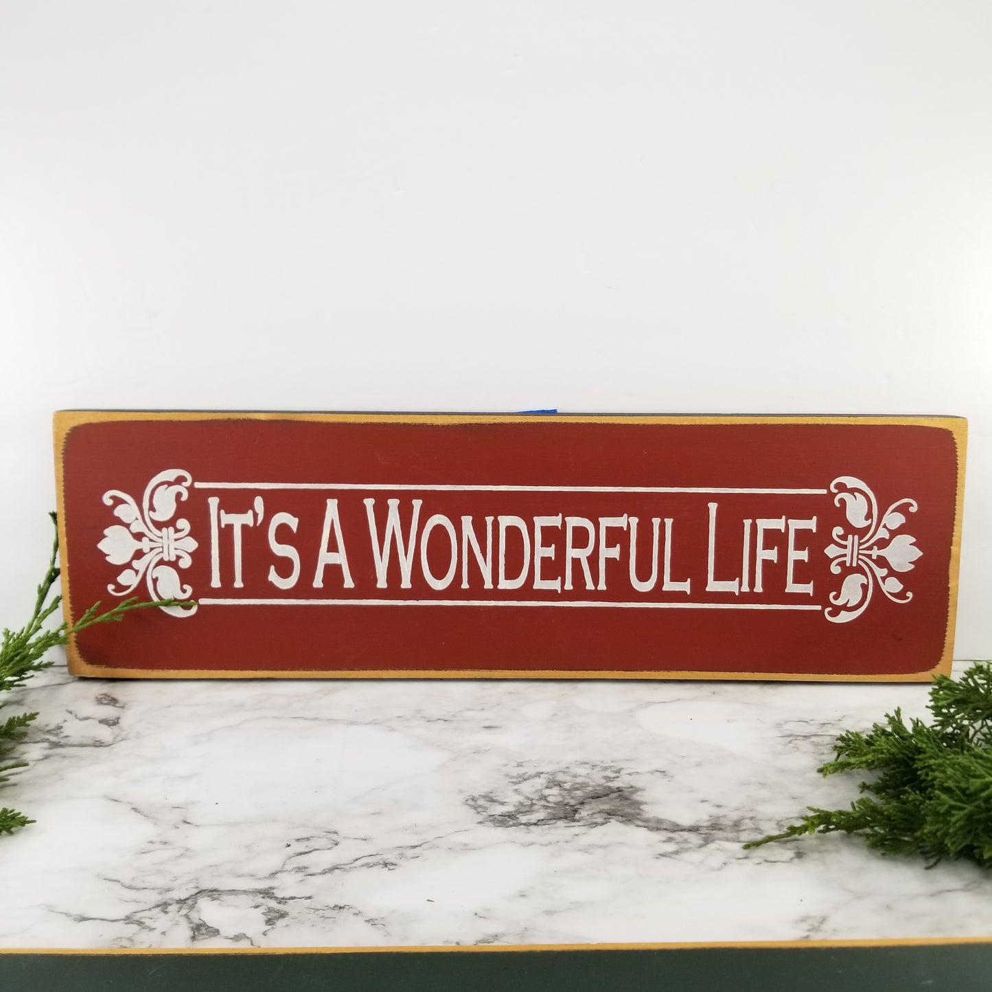 It's A Wonderful Life Wooden Sign