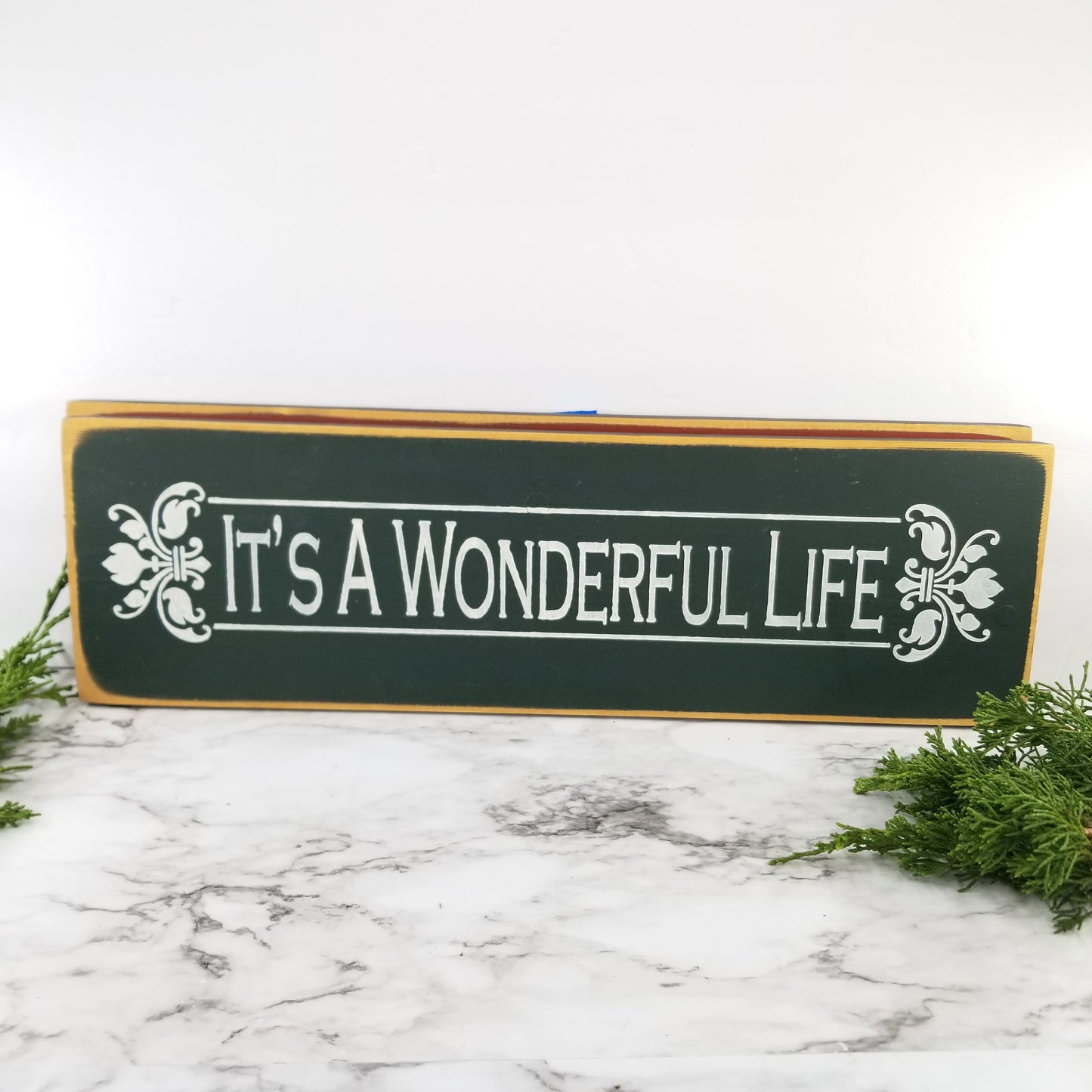 It's A Wonderful Life Wooden Sign