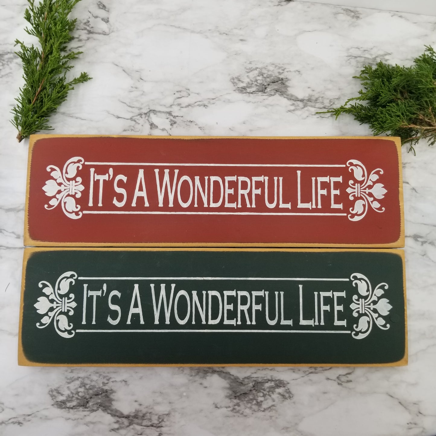 It's A Wonderful Life Wooden Sign