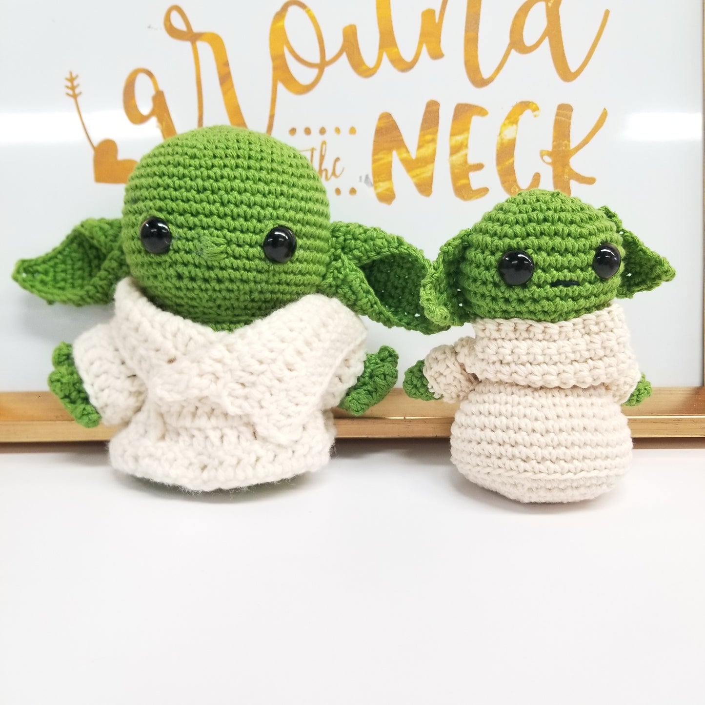 Baby yoda crochet 