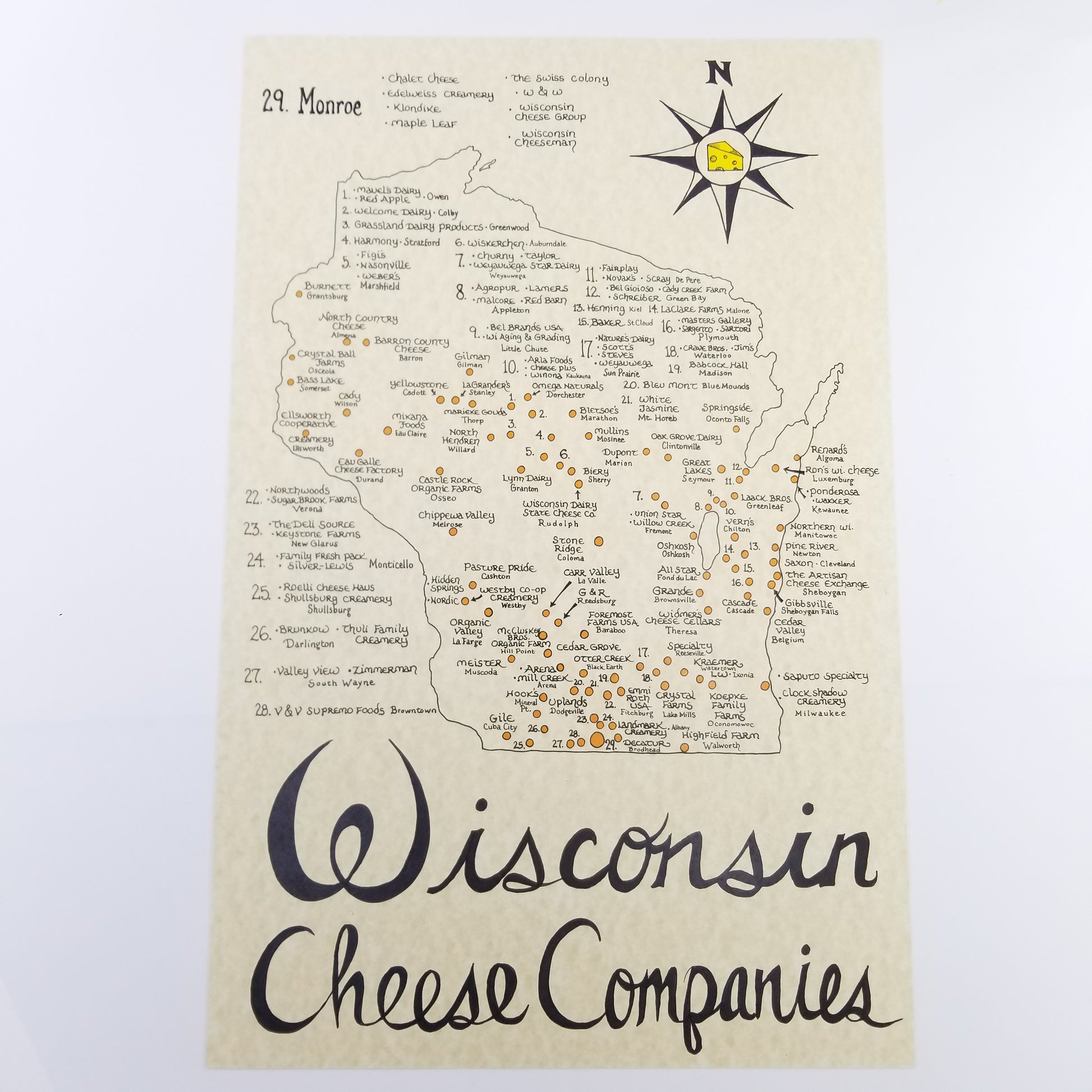 Wisconsin cheese lovers gift