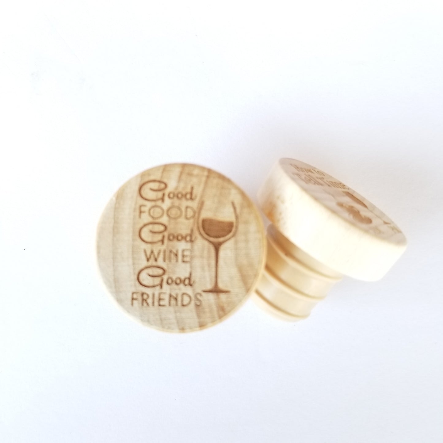 Maple Wine Stoppers