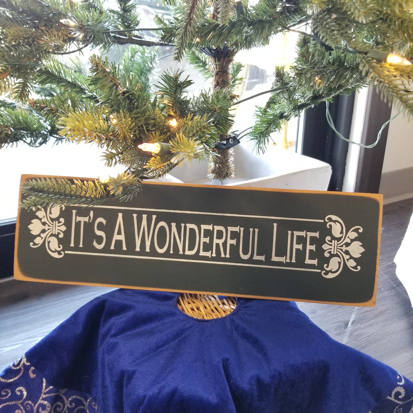 It's A Wonderful Life Wooden Sign