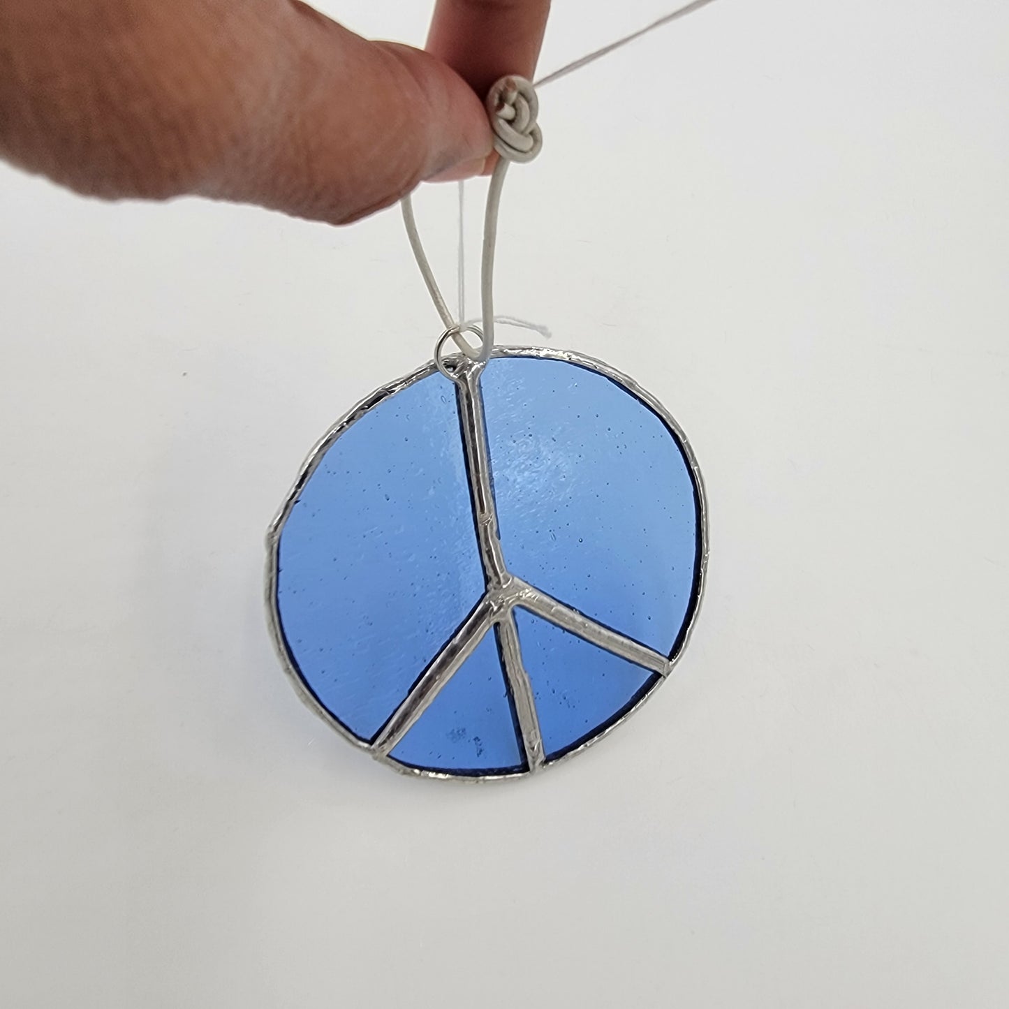 Stained Glass Art - Peace Sign