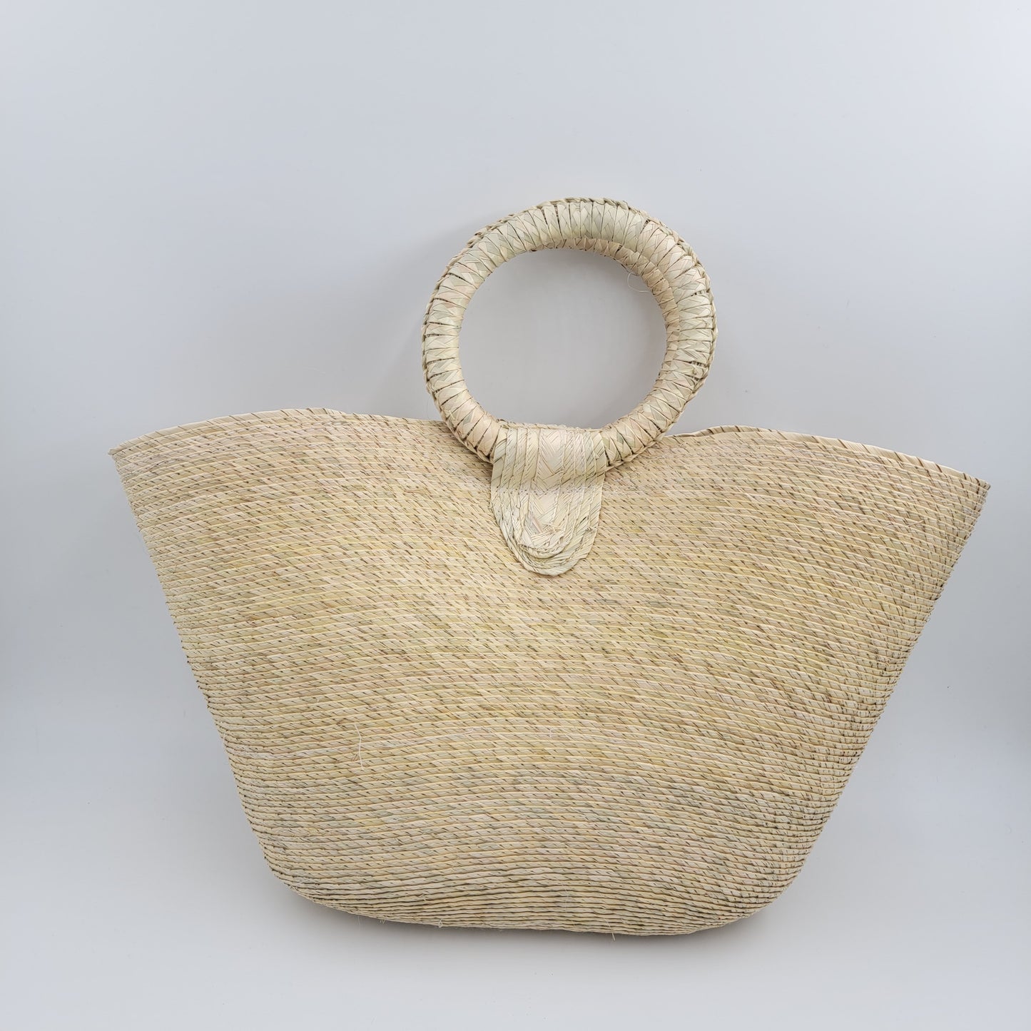 market woven bag