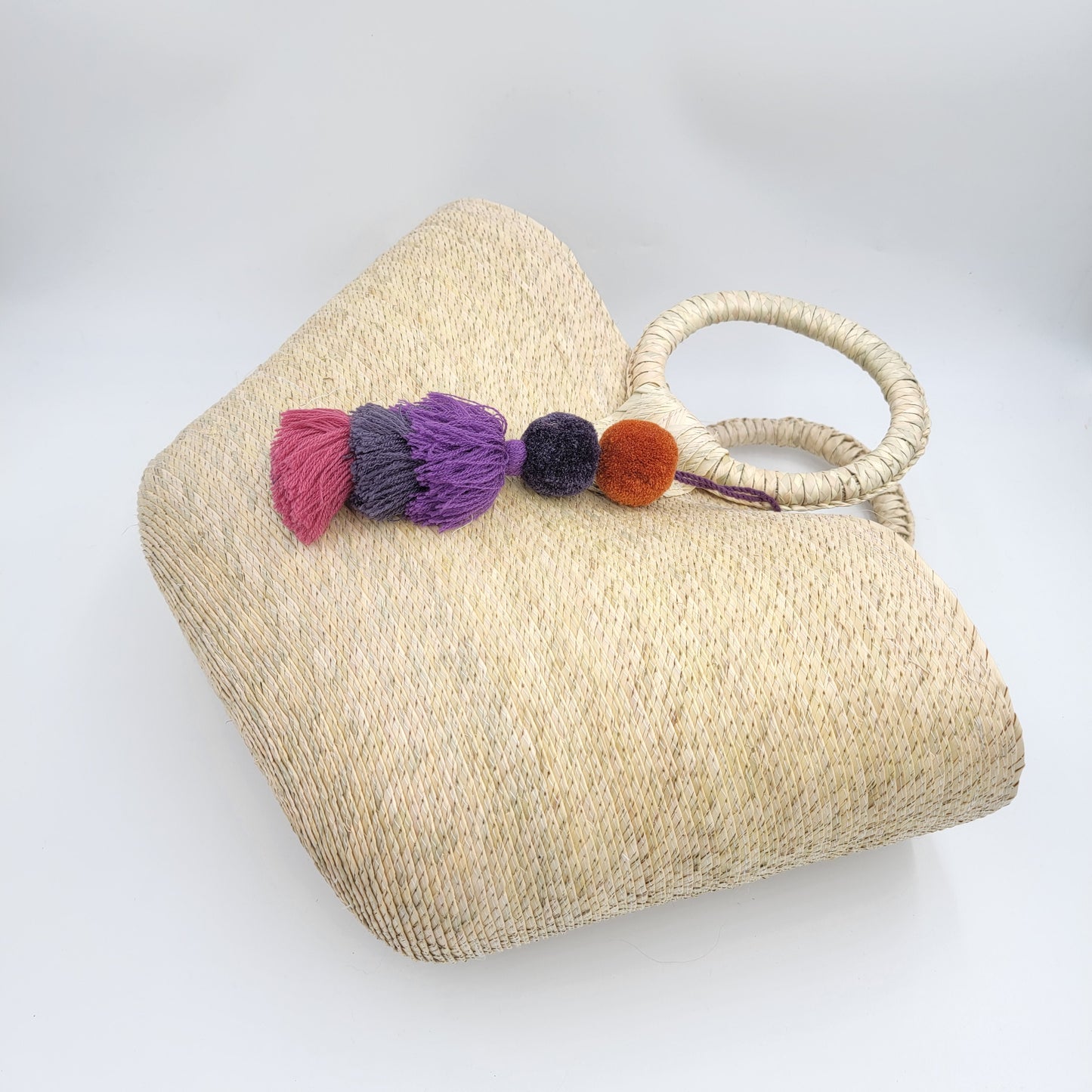 Woven Market Bag | Beach Straw Basket