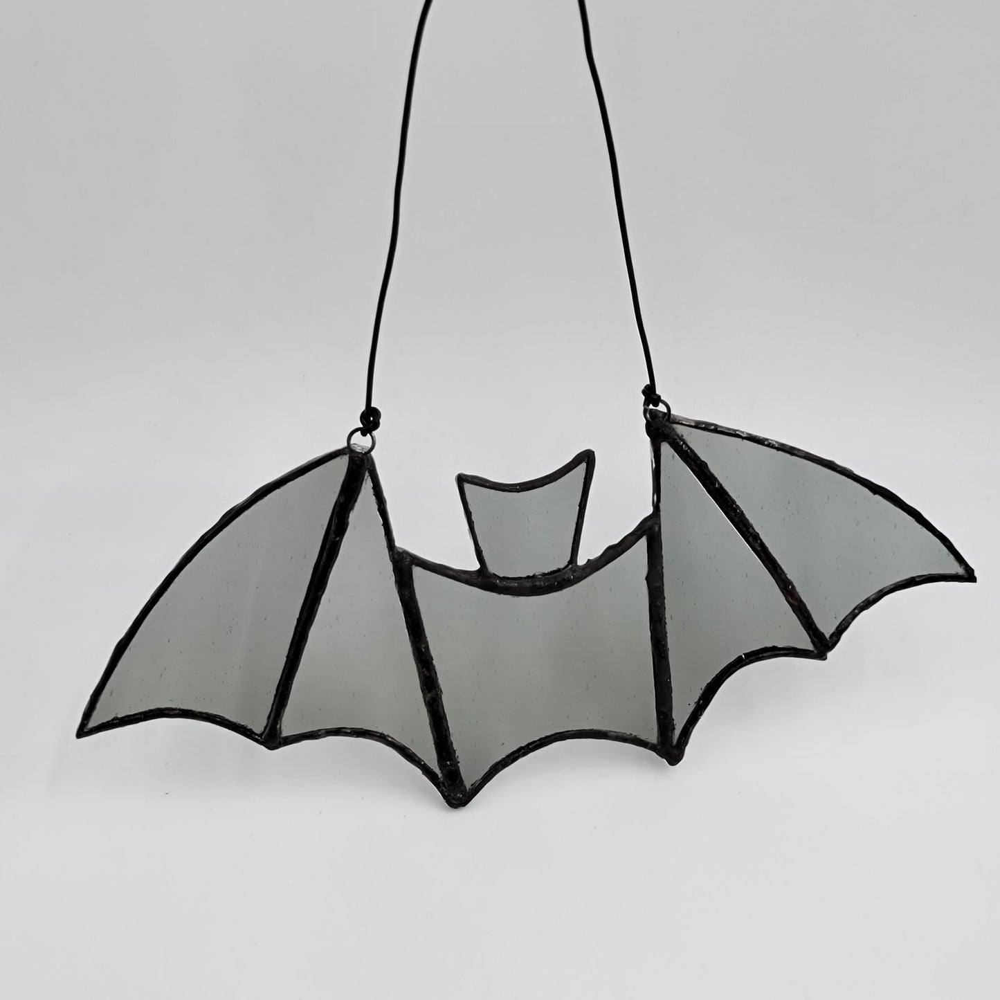 Bat stained glass