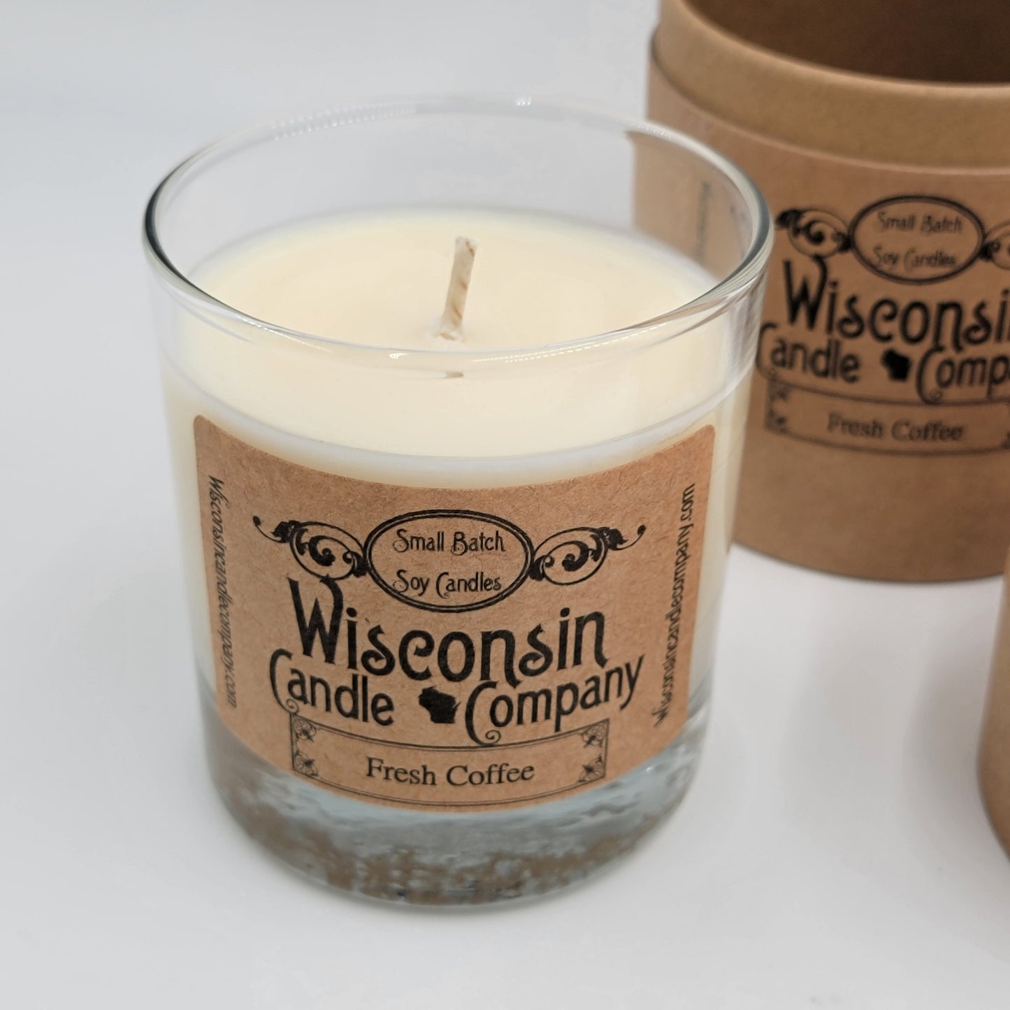 Fresh Coffee Soy Candle - Wisconsin Candle Company