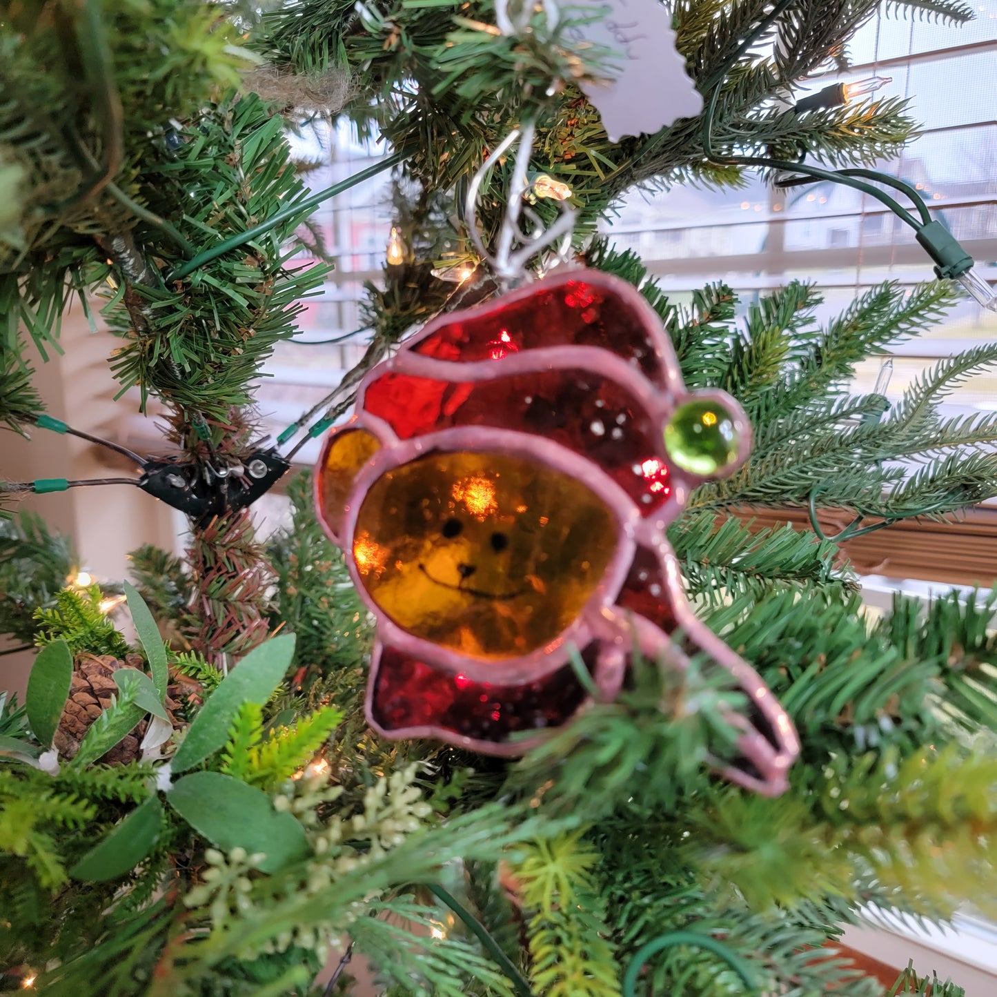 Stained Glass Christmas Ornaments - Handmade