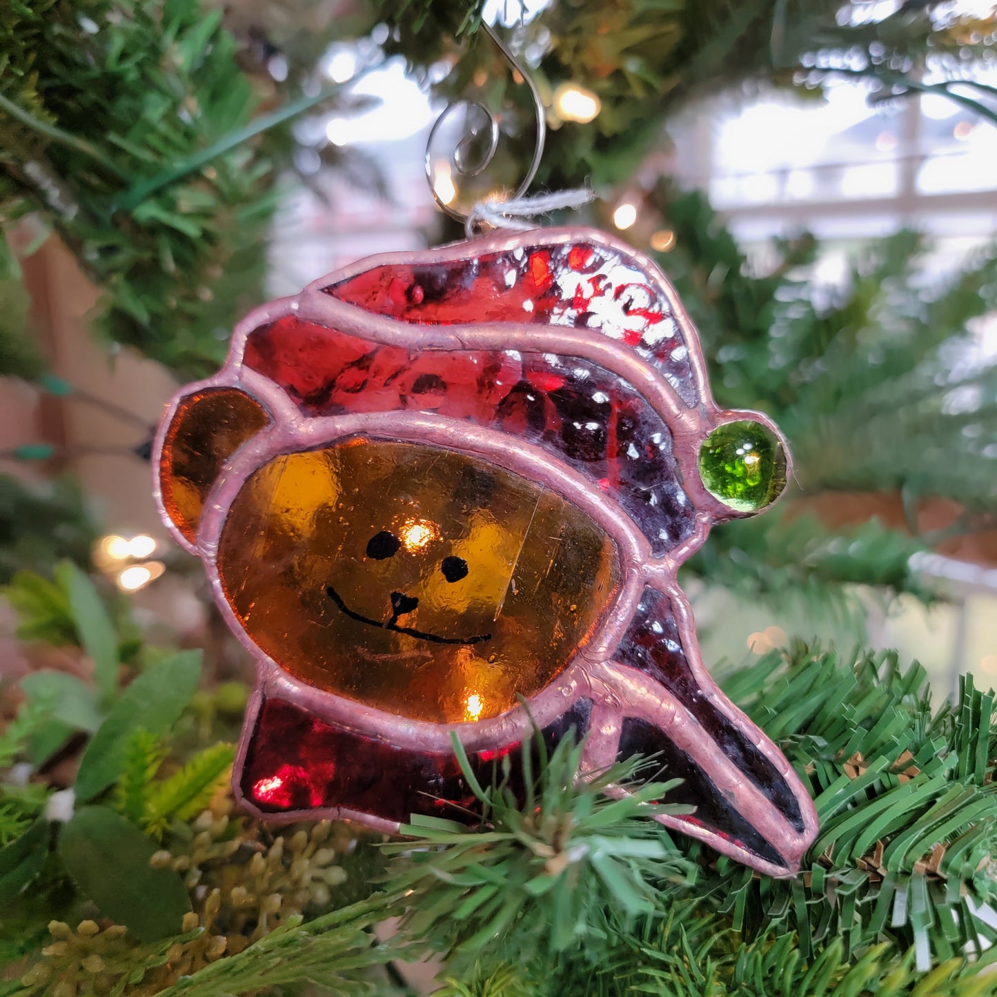 Stained Glass Christmas Ornaments - Handmade