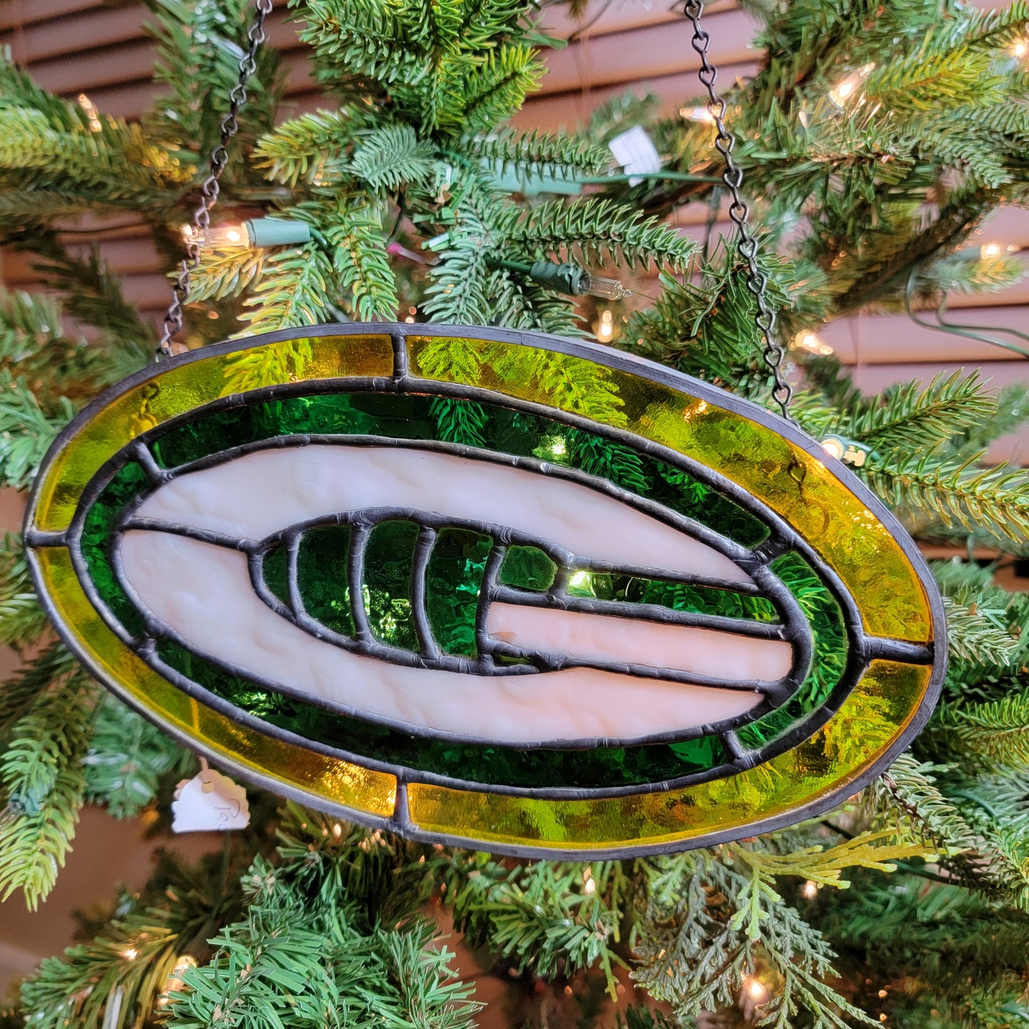Greenbay Packers Stained Glass Art