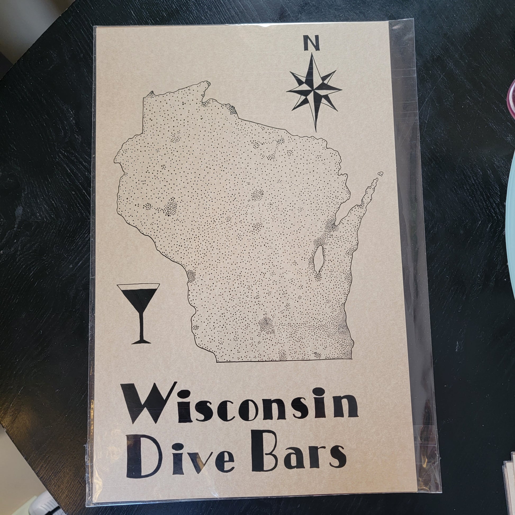Wisconsin dive bar map