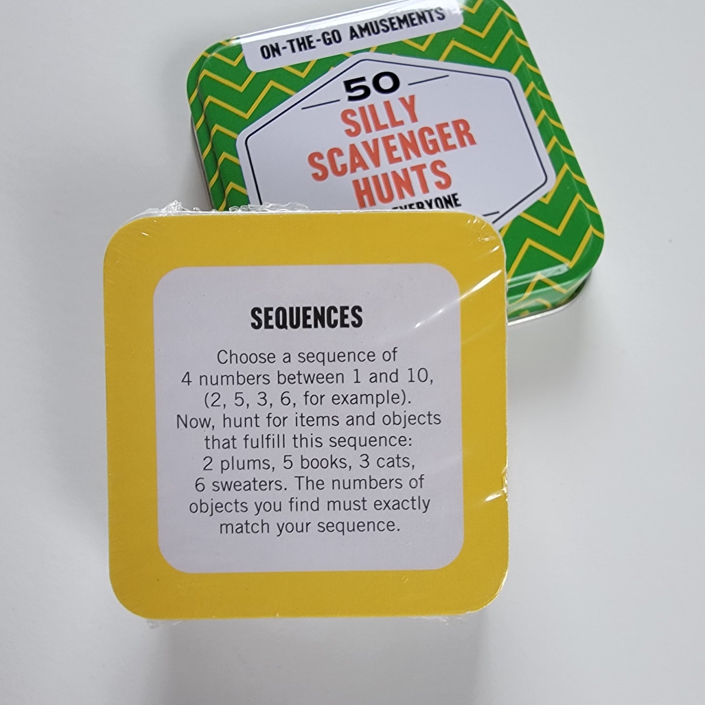 On The Go Amusements - 50 Silly Scavenger Hunts for Everyone