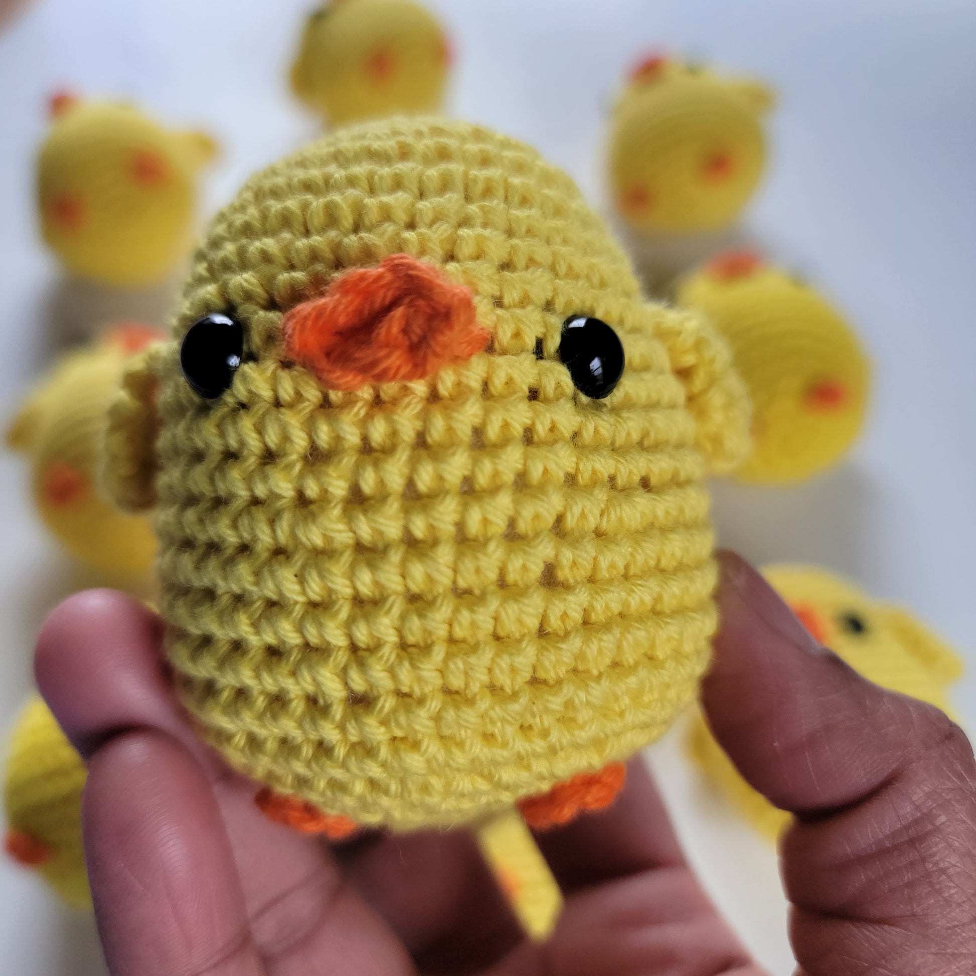 Handmade crochet toys