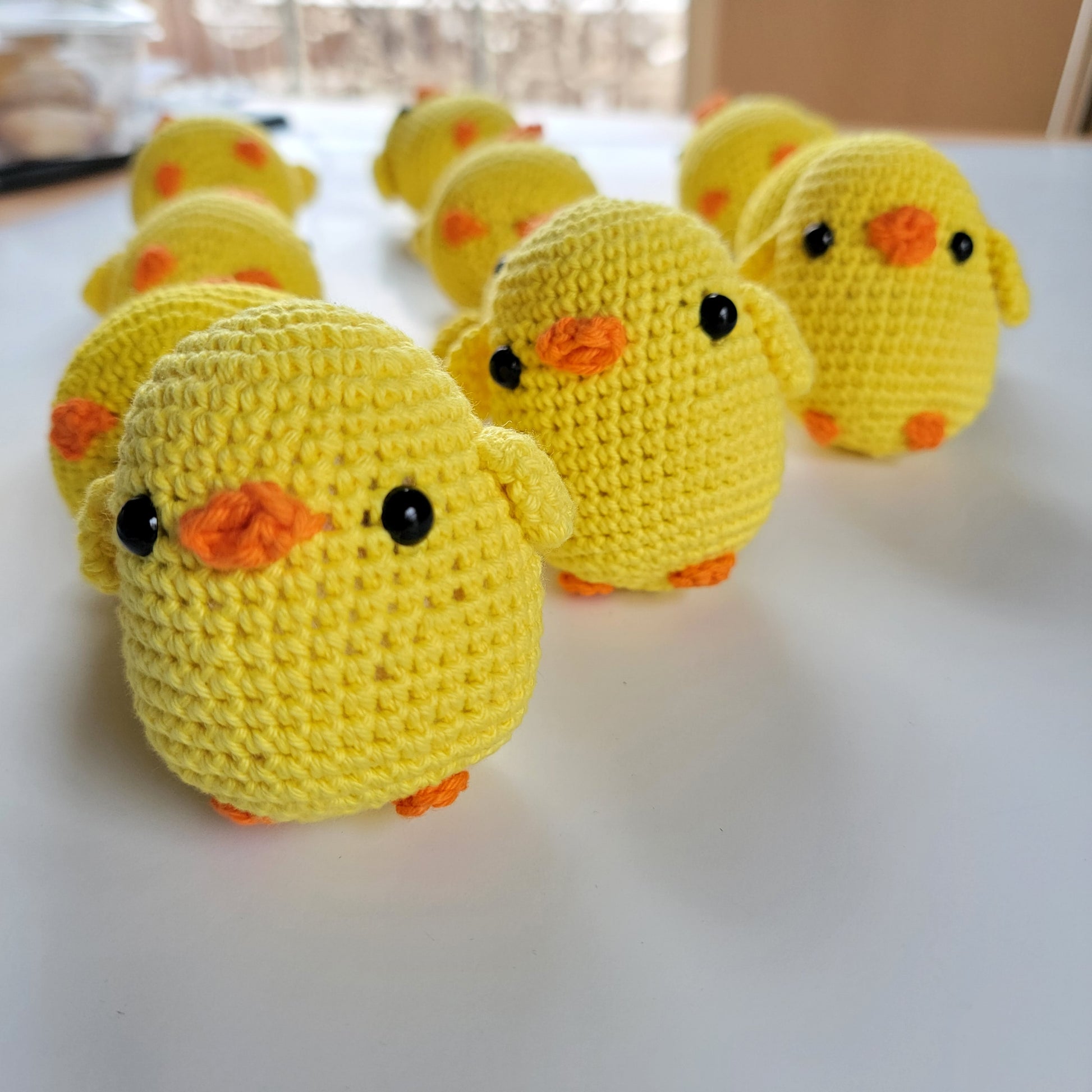 Crochet Easter baby chick