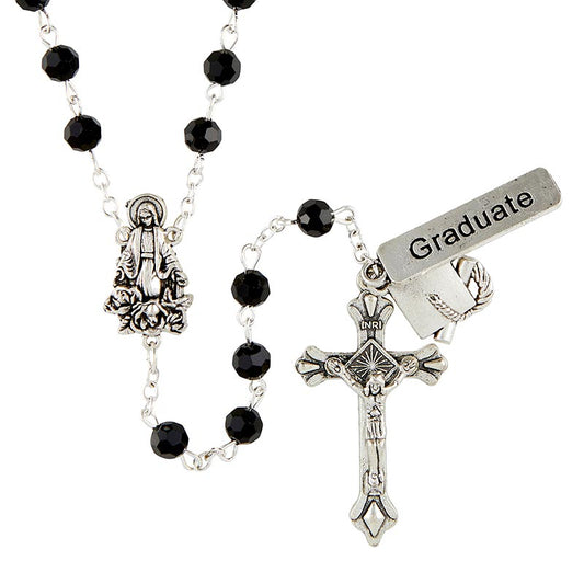 Black Graduate Rosary 
