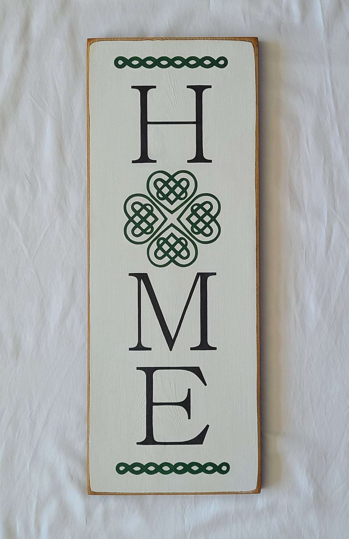 Irish Knot Home Porch Wooden Sign