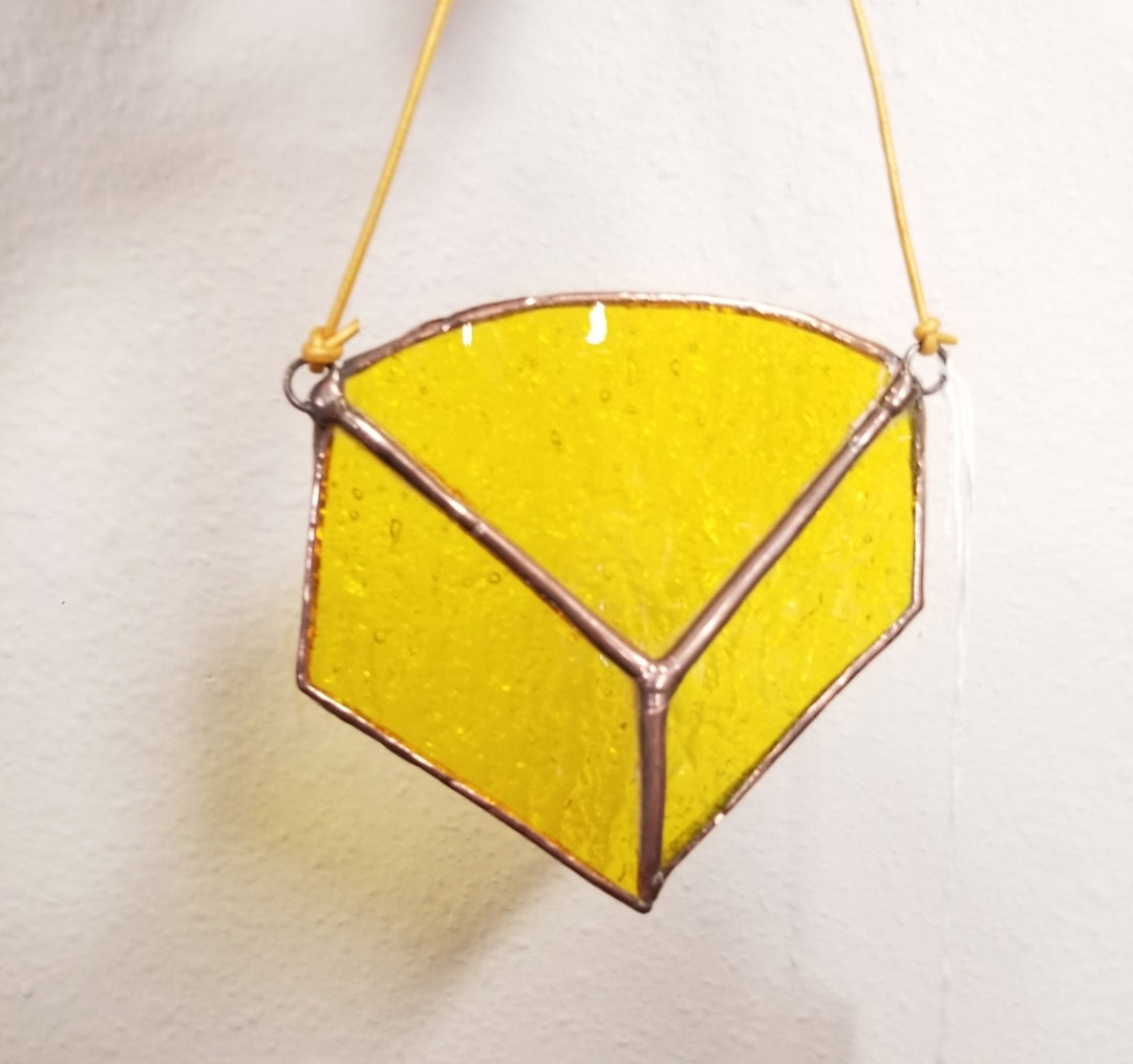 Cheese Window Stained Glass Ornament