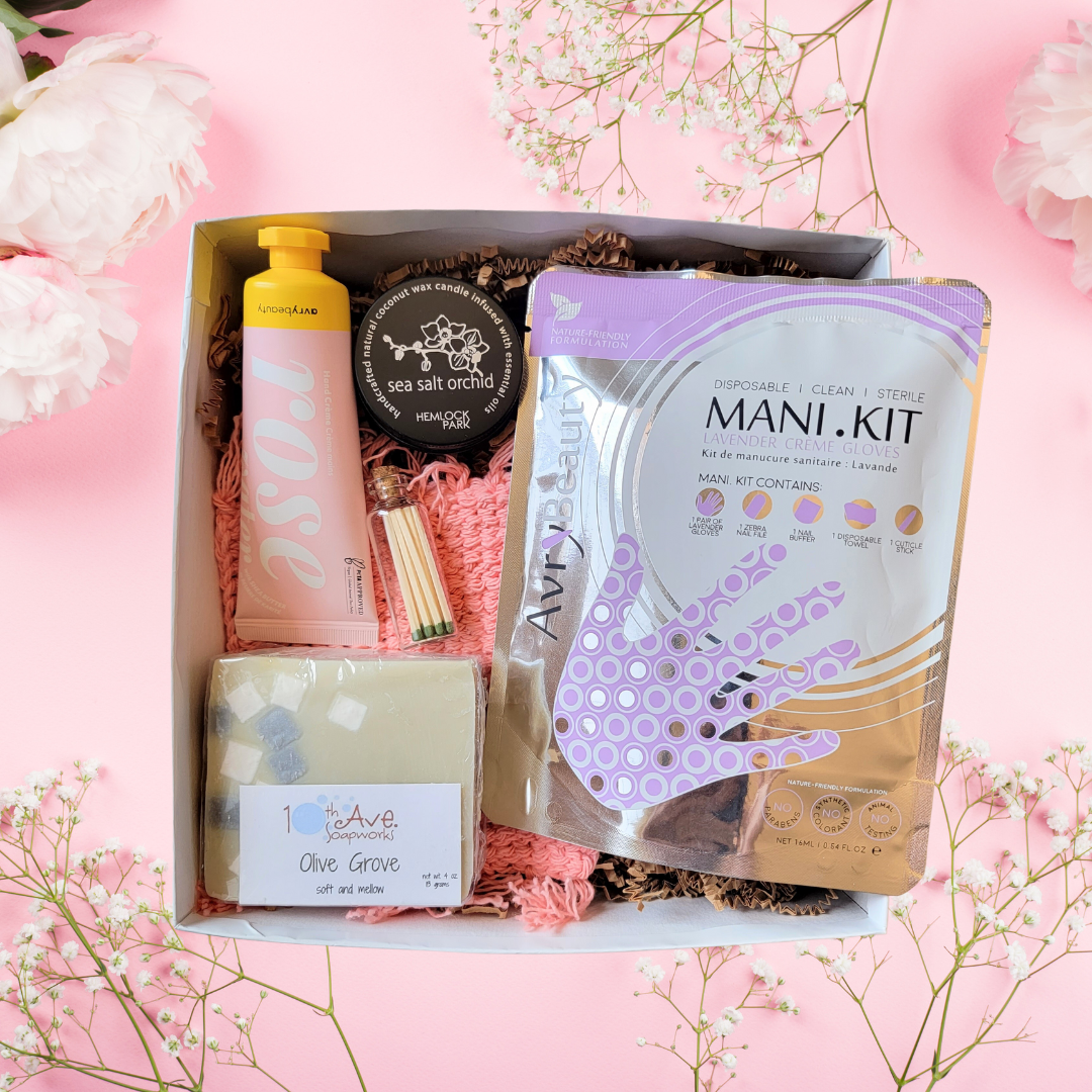 All natural spa gift box