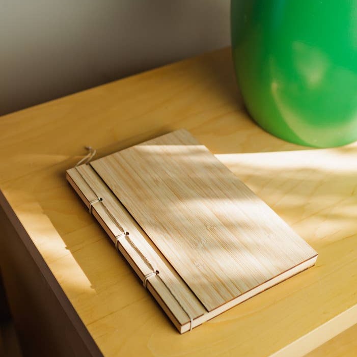 Bamboo notebook