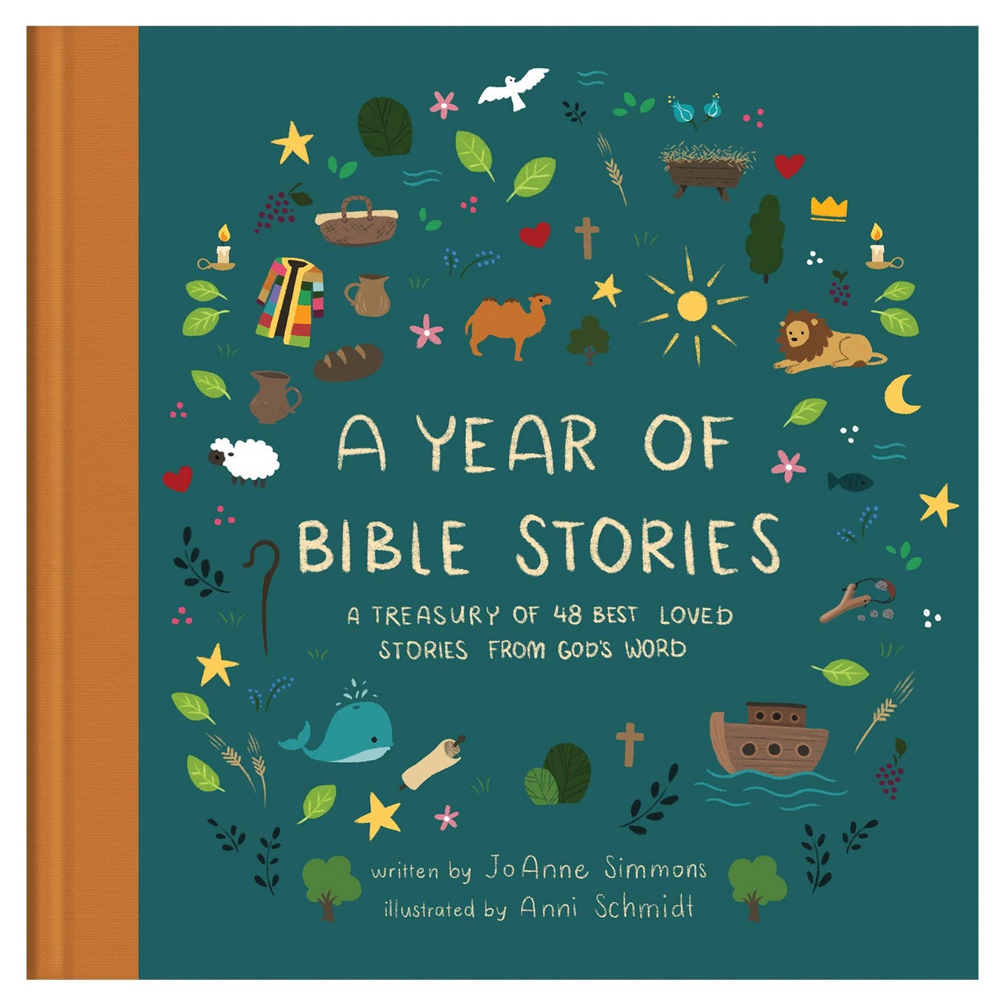Year of Bible stories kids book