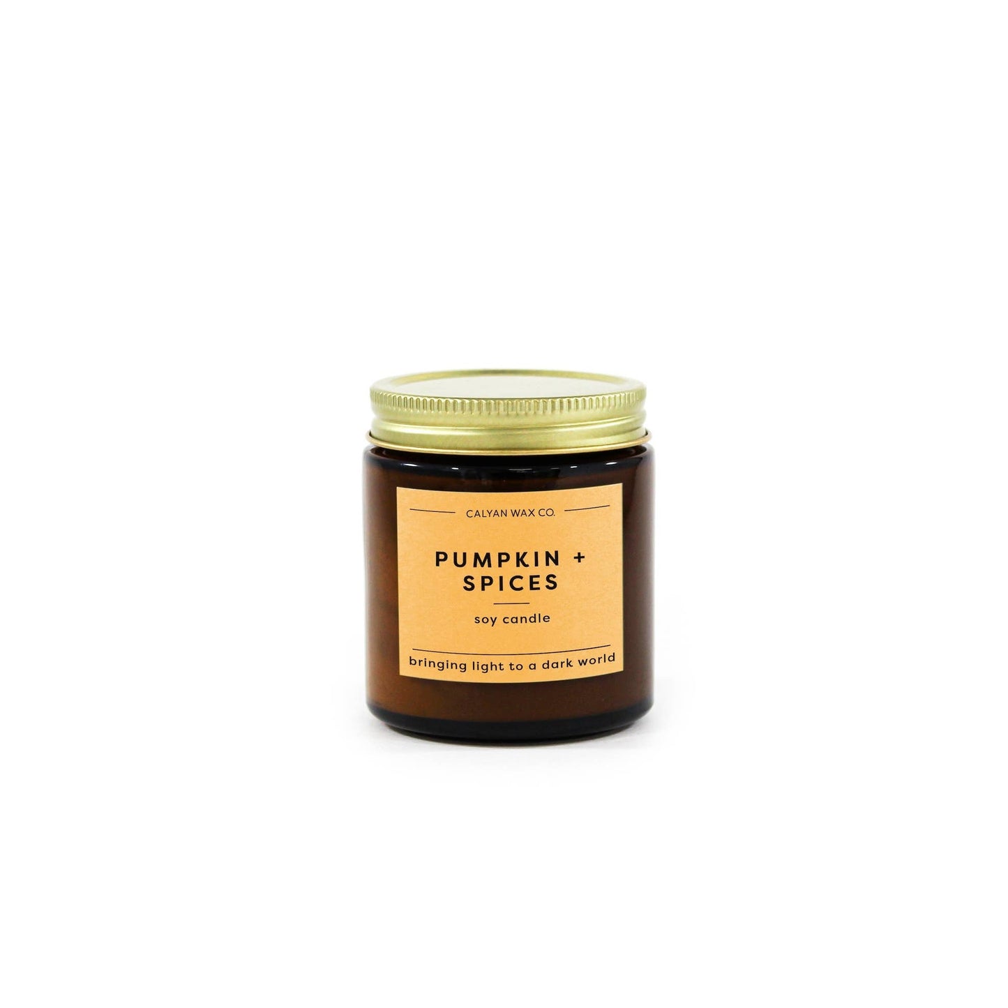 pumpkin spices soy candle
