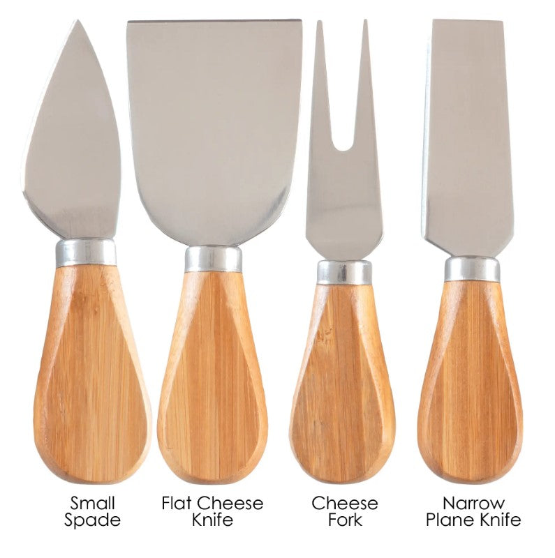 4-Piece Cheese Knife Set