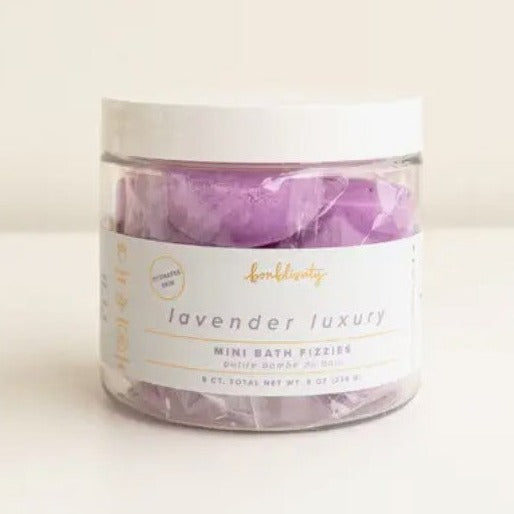 lavender mini bath fizzies