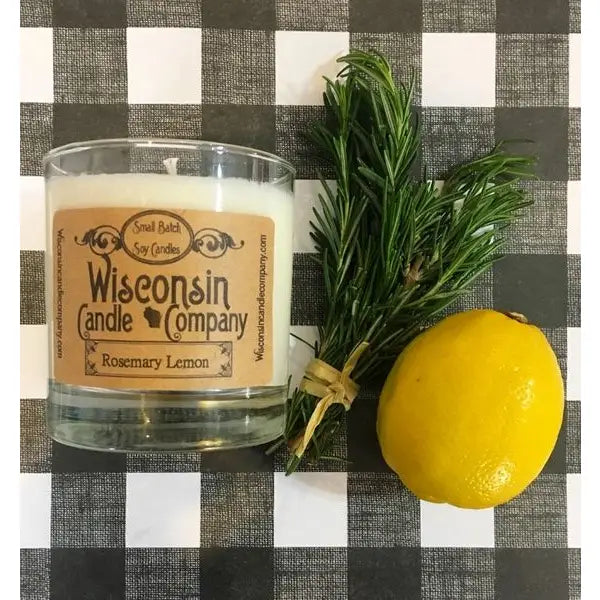 rosemary lemon candle